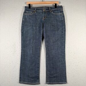 Citizens of Humanity Kelly 063 Low Waist Cropped Jeans Dark Wash‎ Blue Size 29